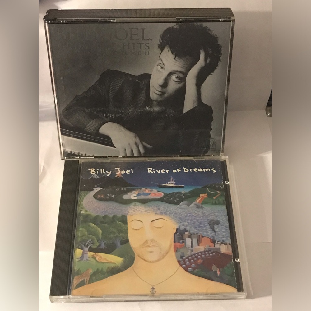 Billy Joel lot of 2 cd’s. Greatest hits volume 1 & 2, River of dreams.